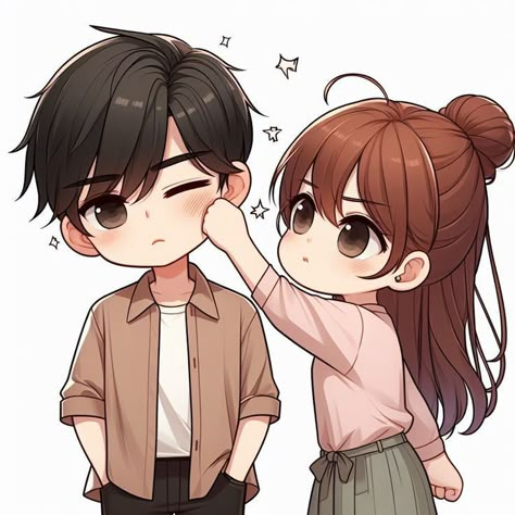 Cute Dp For Couples Cartoon, Cute Couple Pics Cartoon, Cute Anime Dp For Couples, Couple Dp Animated, Cute Chibi Couple Kawaii, Cute Couple Cartoon Romantic Dp, Couple Cartoon Images Hd, Sweet Couple Cartoon, Cute Chibi Couple