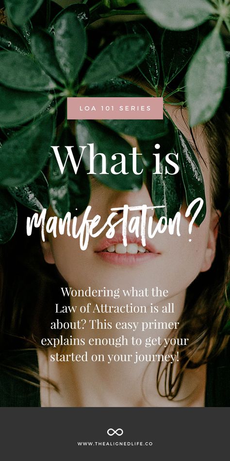 [ LoA 101 Series ] What Is Manifestation? Find out what manifesting is in this post! #manifesting #manifest #lawofattraction What Is Law, What Is Manifestation, Law Of Attraction Planner, Manifestation Miracle, Law Of Attraction Money, Law Of Attraction Tips, Manifestation Law Of Attraction, Law Of Attraction Affirmations, Manifesting Money