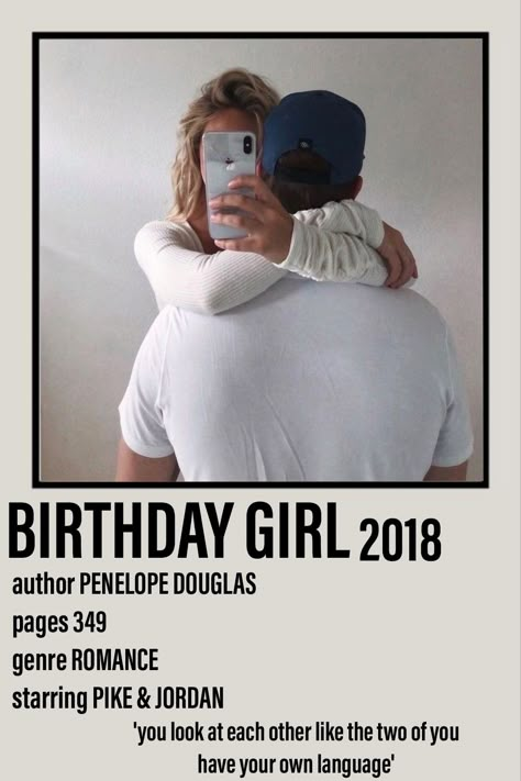 Polaroid poster including a picture of Pike and Jordan from the book Birthday Girl 2018 by Penelope Douglas. 349 pages. Romance. 'You look at each other like the two of you have your own language.' Penelope Douglas Corrupt, Corrupt Penelope Douglas Aesthetic, The Four Horsemen Penelope Douglas, Corrupt Penelope Douglas Book, Book Posters Polaroid, Corrupt Book, Penelope Douglas Devils Night, Birthday Girl Penelope Douglas, Corrupt Penelope Douglas