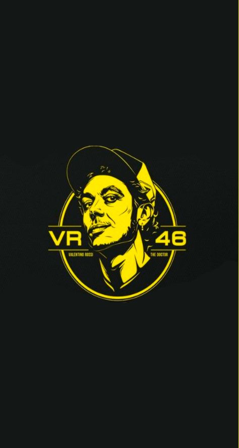 46 Rossi Wallpaper Logo, Vr46 Valentino Rossi Hd Wallpaper, Bikes Aesthetic, Fz Bike, Valentino Rossi Logo, Crown Stencil, R15 Yamaha, Wolf With Blue Eyes, Vr46 Valentino Rossi