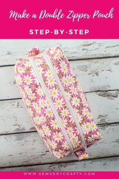 Zipper Box Pouch, Easy Zipper Pouch, Double Zipper Pouch, Zipper Pouch Tutorial, Pouch Sewing, Pouch Tutorial, Box Pouch, Sew Ins, Leftover Fabric