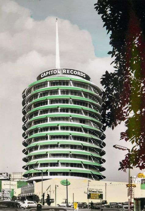 Capitol Records Building, Hollywood Cemetery, Sacramento Capitol Building, Us Capitol Building, Hollywood Forever Cemetery, Ca History, Capitol Records, California Dreamin', California