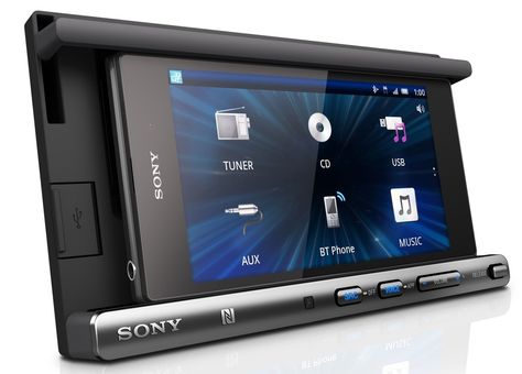 Sony's XSP-N1BT turns your smartphone into an in-car entertainment system Smartphone Gadget, Tech Toys, Gadgets And Gizmos, Main Game, Cool Tech, Cool Technology, Entertainment System, Technology Gadgets, Car Stereo