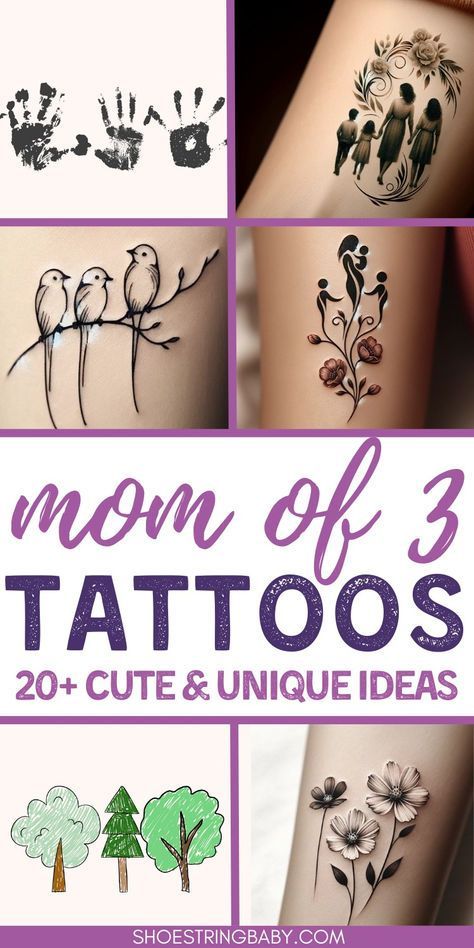 Looking for mom of 3 tattoos? Don't miss these cute and unique mother of 3 tattoo designs. You'll find minimalist tattoos for moms, small mom of 3 tattoo ideas, and meaningful mom tattoos. Don't miss these mother of three tattoo ideas! Mother And 3 Sons Tattoo, Mother Of 3 Tattoo Ideas Unique, Mother Of 3 Tattoos, Mom Of 3 Tattoos, Tattoo For Three Kids, Kids Tattoos For Moms Unique, Mother And Kids Tattoo, Mother Of Three Tattoo Ideas, 3 Sons Tattoo For Mom