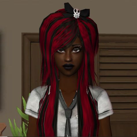 Two requests! Coloresurbanos Emo V2 - requested by... - indefinite hiatus is wow Sims 2 Emo Cc, Sims 2 Cc Hair, Sims 4 Braids, Sims 2 Cc, Sims 2 Hair, 4 Braids, Huge Hair, Ts2 Cc, Tumblr Sims 4