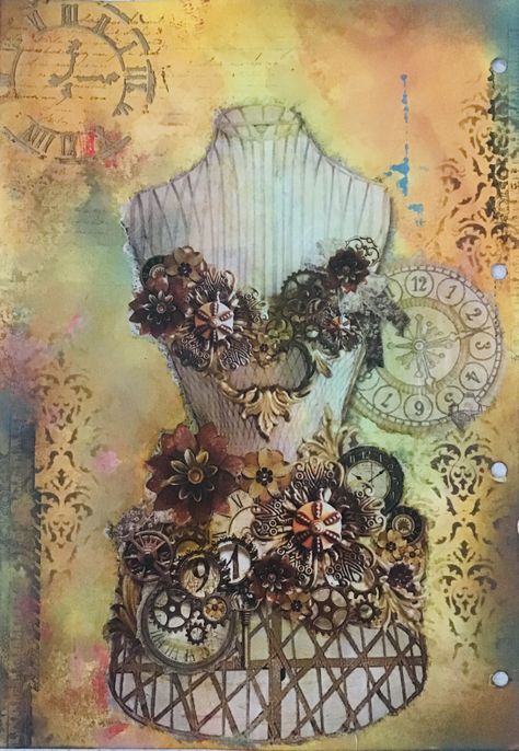 Ricepaper Decoupage, Steampunk Wallpaper, Steampunk Journal, Decoupage Printables, Papel Vintage, Pretty Printables, Sewing Cards, Decoupage Vintage, Collage Vintage