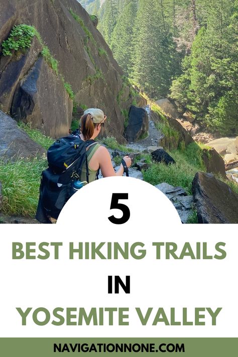 Dive into our captivating, Pinterest-worthy guide on the 5 best hiking trails in Yosemite Valley. From stunning waterfalls to panoramic vistas, this guide will inspire you to hit the trails and make Yosemite your next outdoor adventure! Hiking Yosemite, Yosemite Sequoia, Taft Point Yosemite, Yosemite Hikes, Biscayne National Park, Yosemite Trip, Backpacking Trails, Yosemite Park, National Park Camping