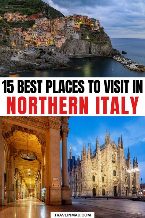 15 Best Places To Visit In Northern Italy On Your Next Trip | places in Italy | places to visit in Italy | places to go in Italy | Northern Italy places | locations in Northern Italy | travel in Northern Italy | Northern Italy locations | Italy travel | things to do in Italy | places in Northern Italy | sights in Italy | Northern Italy sights | pretty places in Northern Italy | best destinations in Italy | best destinations in Northern Italy | Europe travel | #NorthernItaly #Italytravel #Italy Northern Italy Road Trip, Italy Locations, Italy Northern, Northern Italy Map, Places To Go In Italy, Italy Trip Itinerary, Northern Italy Travel, Italy Places To Visit, Italy Places