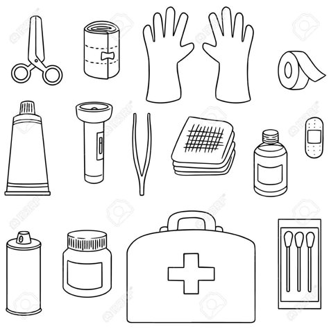 First Aid Drawing, خريطة ذهنية, Basic First Aid, Quiet Book Templates, Emergency First Aid, Playing Doctor, Easy Learning, Preschool Learning Activities, Drawing Easy