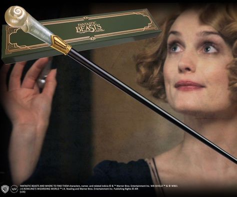 Queenie Goldstein Wand, Wand Permit, Fantastic Beasts Queenie, Fantastic Beasts Cast, Wand Shop, Harry Potter Dolls, Queenie Goldstein, Harry Potter Wiki, Magic Wands