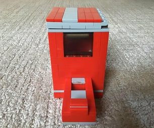 Lego Candy Dispenser : 11 Steps (with Pictures) - Instructables Lego Candy Dispenser, Crazy Pieces, Lego Party Games, Lego Candy, Orange Tiles, Lego Diy, Candy Dispenser, Lego Party, Brick Tiles