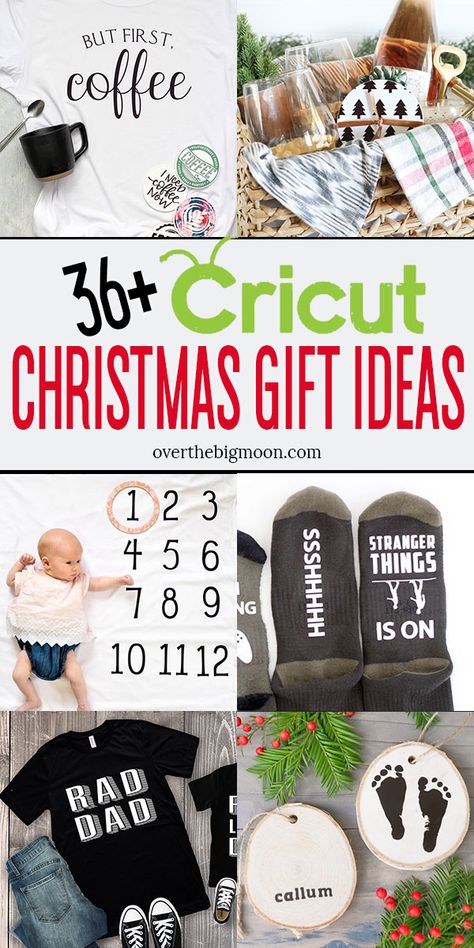 Cricut Christmas Gift Ideas, Cricut Christmas Gift, Diy Gifts Cheap, Cricut Christmas Ideas, Easy Handmade Gifts, Handmade Gift Ideas, Cricut Christmas, Easy Diy Gifts, Cricut Craft Room