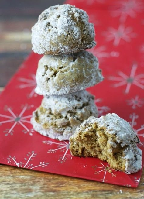 Gluten Free German Desserts, Gluten Free Pfeffernusse Cookies, Gluten Free German Recipes, Pfeffernusse Cookies Recipes, Gf Perogies, Gluten Free Xmas Cookies, Becky Excell, Pfeffernusse Cookies, Gf Muffins