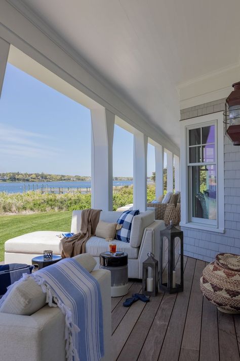 Cape Cod Waterfront — Robin Gannon Interiors Houses In Cape Cod, Cape Cod Aesthetic House Interior, Cape Cod Beach House Aesthetic, Inside Cape Cod Homes, Cape Cod Beach House Nantucket Cottage, Cape Cod Interiors, Cape Cod House Interior, East Coast House, Cape Cod Beach House