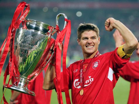 Stevie G Liverpool Fc Team, Gerrard Liverpool, Ian Rush, Liverpool Captain, Kevin Keegan, Liverpool Champions League, Stevie G, Champions League Trophy, Kenny Dalglish