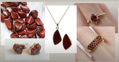 Autumn Jewelry, Deep Autumn, Dark Autumn, Fall Jewelry, Deep Red, Fall Colors, Color Palette, Drop Earrings, Red