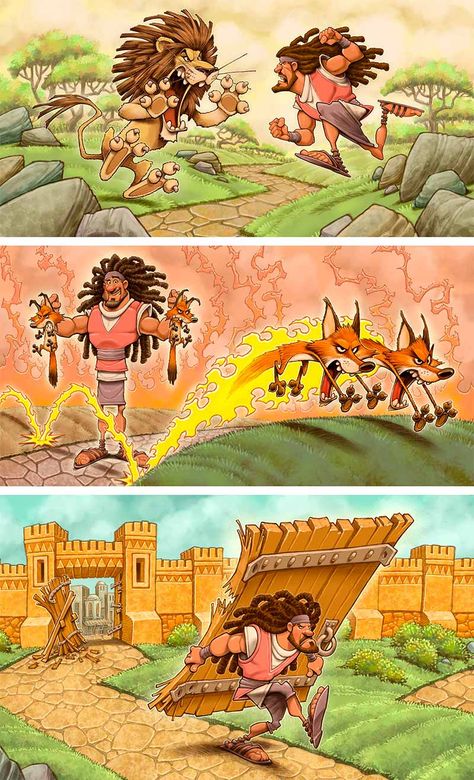 Dennis Jones – Page 2 – eclectic artwork & other random things Samson Bible, Drawing Bible, Bible Memorization, Dennis Jones, Bible Cartoon, Eclectic Artwork, Christian Comics, Jesus Christ Painting, Jesus Christ Artwork