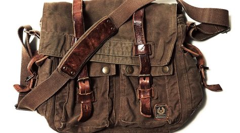 On the hunt for an affordable alternative for the Belstaff 554 messenger bag: Old Messenger Bag, Vintage Messenger Bag Aesthetic, Grunge Messenger Bag, Aesthetic Messenger Bag, Messenger Aesthetic, Grunge Bags, Messenger Bag Aesthetic, Goblincore Bag, Fantasy Bags