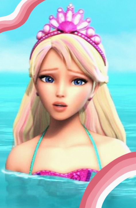 Merliah Summers || Barbie in a Mermaid Tale || Barbie Aesthetic || surf Barbie Barbie In Mermaid Tale, Merliah Summers, Barbie Mermaid Tale, Barbie Mermaid, Mermaid Movies, Barbie Hairstyle, Princess Charm School, Costume Princess, Mermaid Barbie