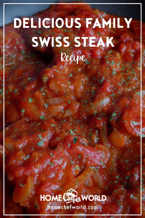 Cubed Steak With Peppers And Onions, Steak And Tomatoes, Baked Cubed Steak Recipes, Baked Round Steak Recipes, Swiss Steak Recipes Skillet, Best Swiss Steak Recipes, Swiss Steak Recipes Oven, Steak With Tomatoes And Onions, Cube Steak With Tomato Gravy