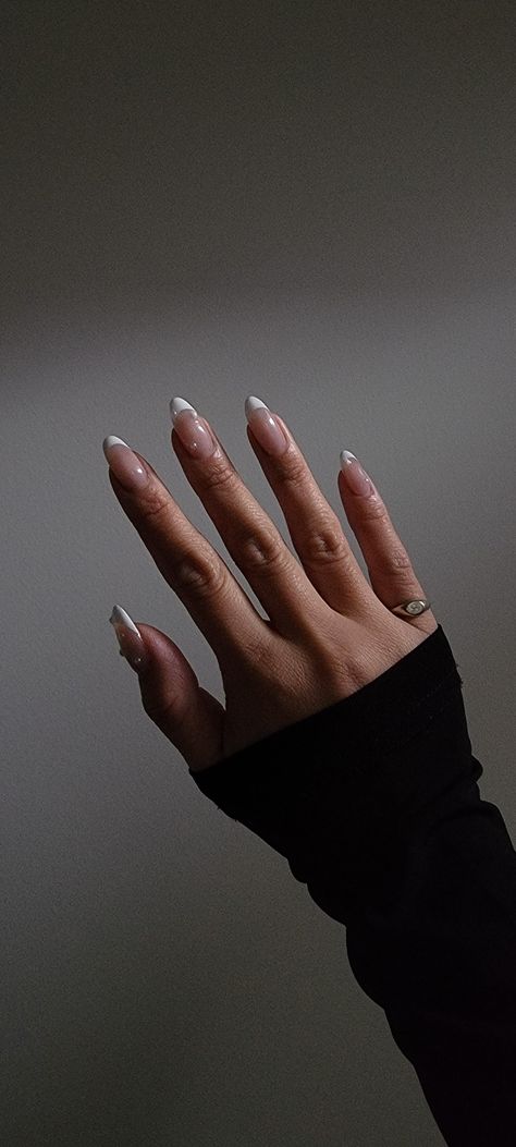 french tip nails pearls French Tip Nails With Pearls, Pearl French Tip Nails, Pearl French Tip, Nails With Pearls, Nails Pearl, Short Almond Nails, Nails Pretty, Formal Nails, Manicure Inspiration