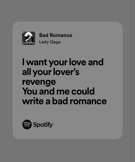 Lady Gaga Song Lyrics, Bad Romance Lyrics, Lady Gaga Songs, Lady Gaga Aesthetic, Lady Gaga Bad Romance, Eternal Warrior, Lady Gaga Paparazzi, Lady Gaga Lyrics, Lady Gaga Music