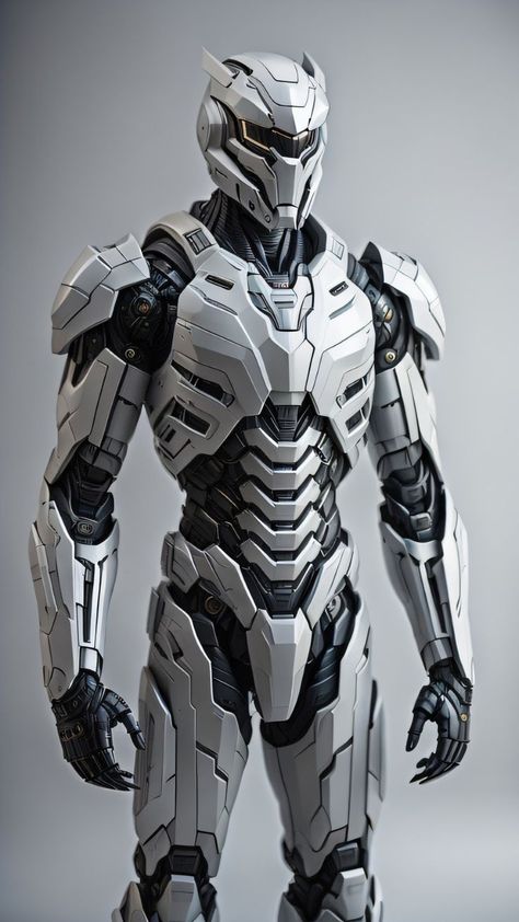 Robotic Armor Suits, Robot Armor Suits, Sci Fi Armour, Sifi Armor, Futuristic Suit, Robot Armor, Sci Fi Robot, Tech Armor, Space Armor