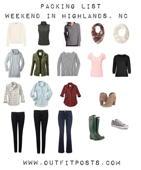 outfit post: weekend in highlands, nc | Outfit Posts | Bloglovin’ Weekend In The Mountains Outfit Spring, Highlands Nc Outfit, Mountain Outfit, Clothing Blogs, Fashion Capsule Wardrobe, Heart Clothes, Preppy Lifestyle, What To Wear Today, Capsule Outfits