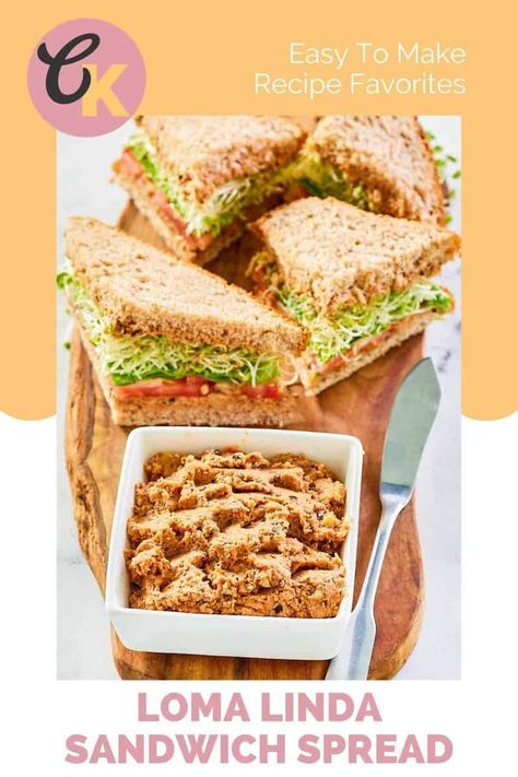 Chickpea Tofu, Sandwich Spread Recipes, Tofu Sandwich, Sandwiches Wraps, Easy Sandwich Recipes, Vegan Chickpea, Vegetarian Sandwich, Sandwich Spread, Copykat Recipes