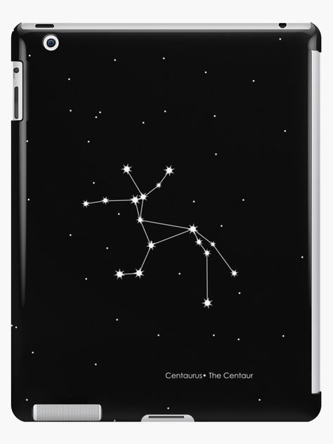 Centaurus constellation print. This constellation is also known as the centaur. • Millions of unique designs by independent artists. Find your thing. Centaurus Constellation, The Centaur, Iphone C, Constellation Print, Note Books, Print Products, Lip Designs, Laptop Covers, Ipad Models