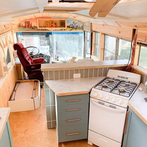 Bus Home Layout, Bus Rv Conversion Floor Plans, Cheap Bus Conversion, Mini Skoolie Conversion Floor Plans, School Bus Kitchen Ideas, Short Bus Floor Plan, Mini Bus Conversion Floor Plans, Mini School Bus Conversion Floor Plans, Converted School Bus Floor Plans