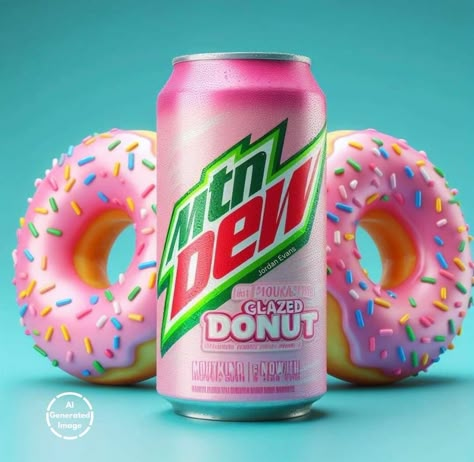 Mtn Dew, Gavin Rossdale, Fountain Drink, Yummy Alcoholic Drinks, Goofy Pictures, Donut Glaze, Weird Food, Mountain Dew, Coca Cola Vintage