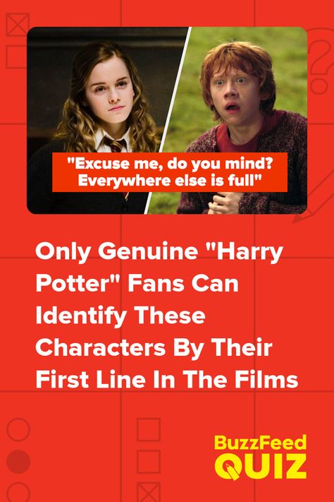 Only Genuine "Harry Potter" Fans Can Identify These Characters By Their First Line In The Films Buzzfeed Harry Potter Quizzes, Buzzfeed Harry Potter, What Harry Potter Character Am I, Harry Potter Personality Quizzes, Harry Potter Boyfriend Quiz With Story, Harry Potter Quiz Buzzfeed, Harry Potter Movies In Order, Harry Potter Films In Order, Hp Quiz