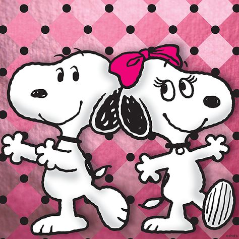 ੯ू•͡● ̨͡ ₎᷄ᵌ                                                                 ✯Snoopy and his sister Belle. National Siblings Day, Siblings Day, The Peanuts, Snoopy, Dogs, Twitter, Pink, Instagram, Black