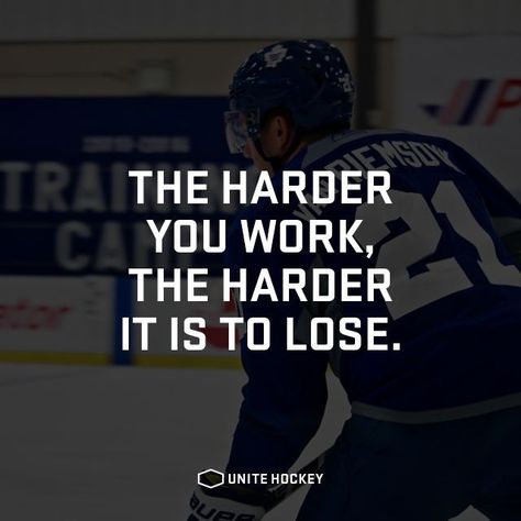 Hockey Inspirational Quotes, Hockey Motivation, Ice Hockey Quotes, Hockey Sayings, Ball Quotes, Balls Quote, Hockey Tournament, Workout Man, Athlete Quotes