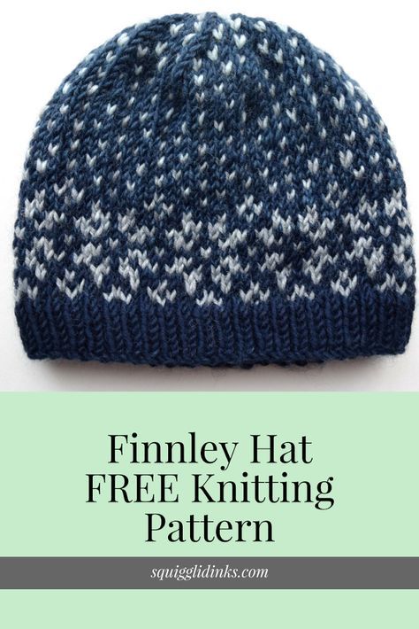 Fair Isle Knitting Patterns Free, Knitting Fair Isle, Fair Isle Hat Pattern, Scarfie Yarn, Free Fair, Fair Isle Hat, Knitting Patterns Free Hats, Ombre Yarn, Fair Isle Knitting Patterns