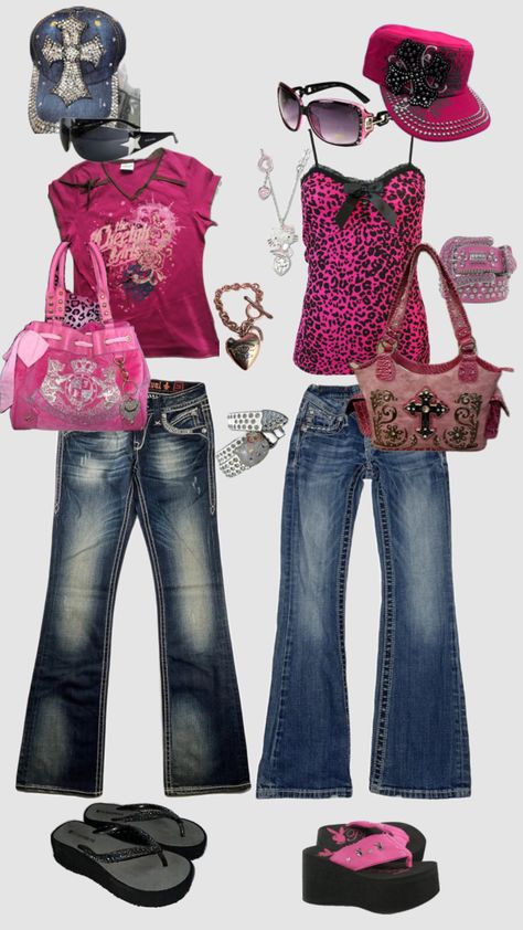 2000s? 2000s Outfits Aesthetic, 200s Outfits, 2000’s Outfits, 2000s Girls, Trashy Outfits, 2000s Clothes, Trendy Fits, 2000s Outfits, Sportswear Fashion