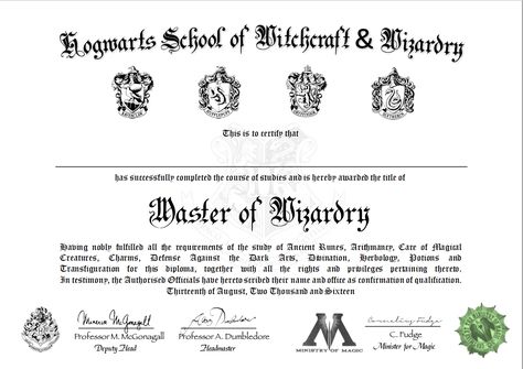 Free certificate of Hogwarts to download and use Hogwarts Diploma Printable Free, Hogwarts Diploma, Hogwarts Graduation, Harry Potter Graduation, Create Certificate, Graduation Certificate Template, Harry Potter Free, Harry Potter Classroom, Harry Potter Printables