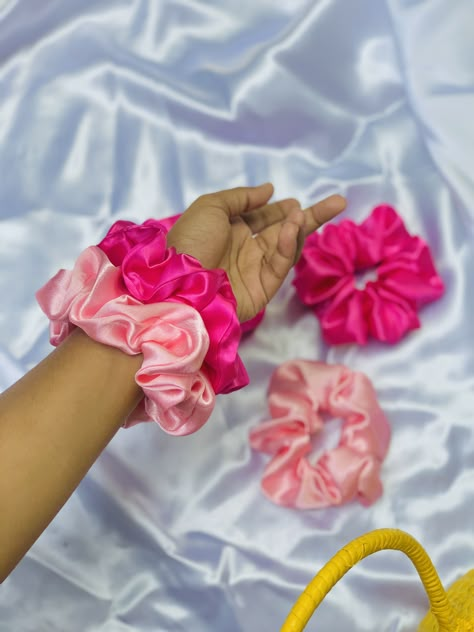 Scrunchies Feel Beautiful, Scrunchies, Pink