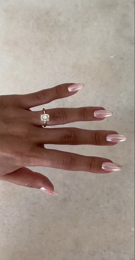 Chrome Nails Pink, Chrome Nails Summer, Nails Pink Chrome, Summer Chrome Nails, Acrylic Nails Chrome, Chrome Nail Ideas, Chrome Nail Designs, Pink Wedding Nails, Summer Nails Summer