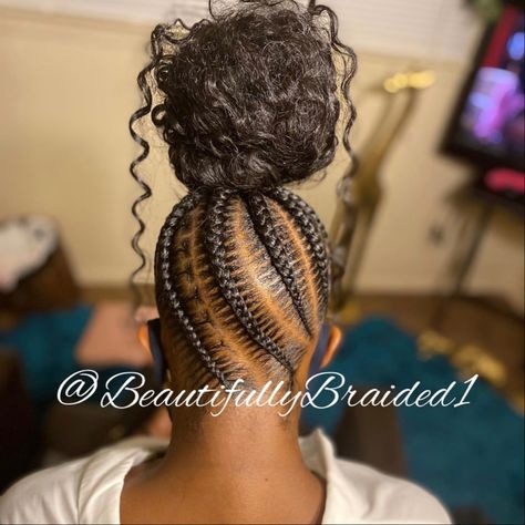 Plat Hairstyles Black Natural Hair, Plat Hairstyles, Fire Hairstyles, Birthday Braids, Baby Girl Hairstyles Curly, Updo Braids, Lil Girl Hairstyles, Peekaboo Hair, Feed In Braids Hairstyles