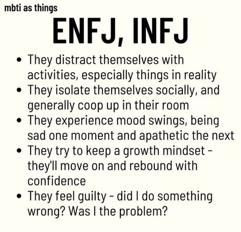 Infj Enfj Relationship, Enfj X Infj, Infj Personality Facts, Infj Traits, Infj Things, Enfj Personality, Infj Type, Infj Mbti, Psychology Studies