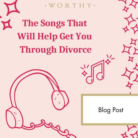 Divorce Playlist Songs, Songs About Divorced Parents, Divorce Playlist, Divorce Tips, After Heartbreak, Divorced Parents, Rock Songs, Gospel Song, After Divorce