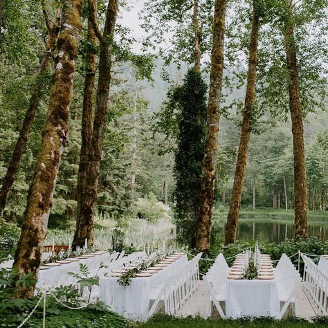 Bridal Veil lakes will always be one of my favorite venues. 😍 Look at how lush!! Captured by // @dinachmut.collection . . . . .… Bridal Veil Lakes Wedding Oregon, Bridal Veil Lakes, Sea Of Stars, Lake Wedding, Wedding Mood, Bridal Veil, Happily Ever After, Wedding Inspo, Always Be