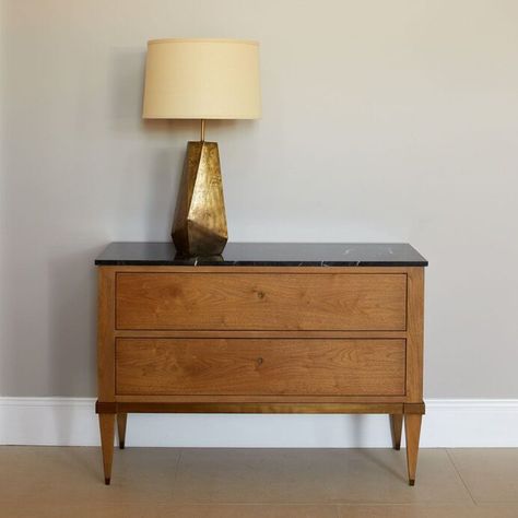 Vienna Chest Julian Chichester Furniture, Julian Chichester, Chichester, Solid Walnut, Black Marble, Table Base, Living Room Inspiration, Marble Top, Light Accessories