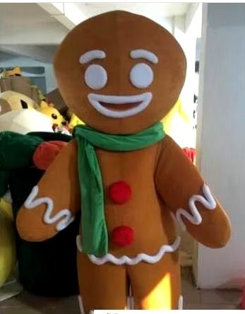 New Adult Character Deluxe Gingerbread Halloween Christmas Dress Full Body Props Outfit Mascot Costume - AliExpress 200000532 Gingerbread Man Costume, Gingerbread Man Costumes, Cat Mascot, Christmas Fancy Dress, Adult Easter, Christmas Gingerbread Men, Street Marketing, Halloween Giveaway, Halloween Fancy Dress