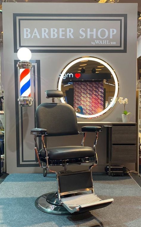 In Home Barber Shop, Barbershop Design Interior, Barber Tips, Barber Shop Interior, Home Hair Salons, Master Barber, Hair Salon Interior, Salon Suites Decor, Man Cave Room