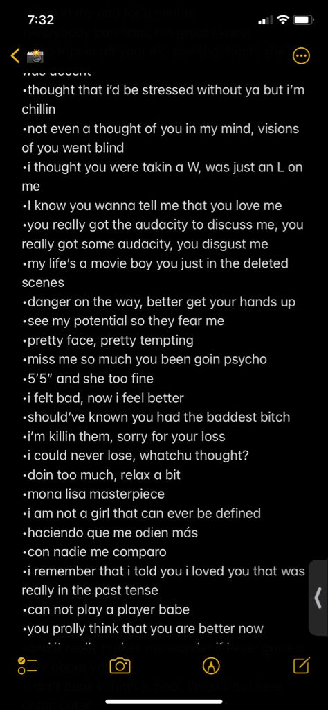 Rap Ideas Creative, Shady Bio Ideas, Shady Posts For Friends, Shady Ex Captions For Instagram, Instagram Captions Comebacks, Shades Captions Instagram, Shady Captions About Exes Insta, Shady Insta Captions, Glow Up Ig Captions