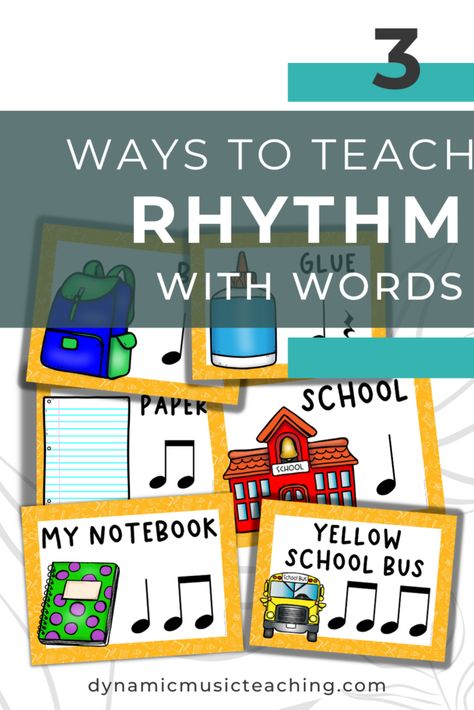 Are you looking for fun ways to teach rhythm in your music lessons? Rhythm review and reinforcement are something our students always need in elementary and beyond. Click through to read about 3 ways to teach rhythm using words. Progressive Rhythm, Rhythm Activities, School Paper, Review Activities, Music Teaching, Music Classroom, Teaching Music, Music Lessons, School Bus