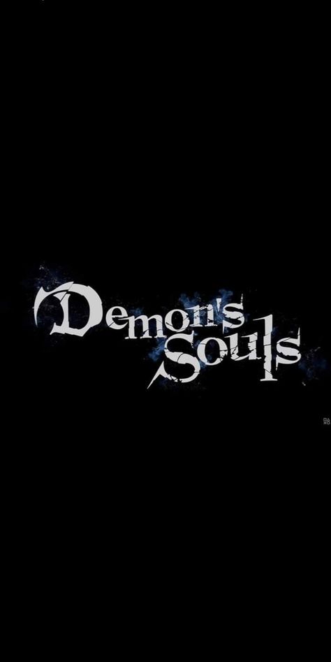 Demon's Souls Wallpaper Videogames Wallpaper, Souls Wallpaper, Demon's Souls, Game Font, Soul Game, Demon Souls, Logo Wallpaper, Dark Souls, Video Games